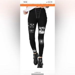 Dolls kill current mood jeans
